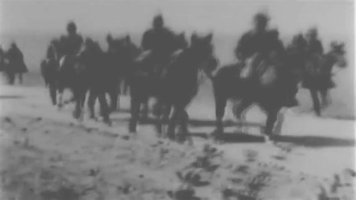 1933年拍摄-美国骑兵部队对勃朗宁M2 .50口径重机枪的应用