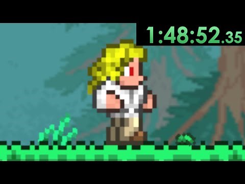 Terraria speedruns are incredibly difficult