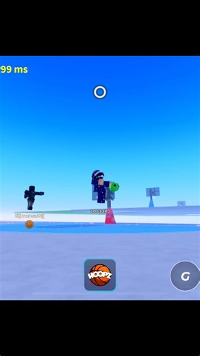 Perfect Backwards 180 in Roblox Hoopz! #roblox #hoopz #viral #viralshort