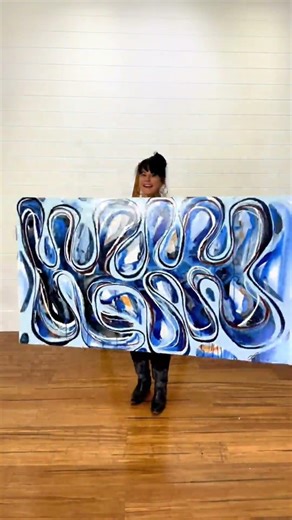 Magic Blue Kelp emerged from my deep love of the ocean — that slow, hypnotic sway beneath the