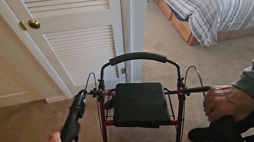 Watch Medline Rollator Walker with Seat Review on Amazon Live