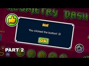 How to make BUTTONS in Geode (PART 2)