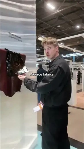 Luxury fabric for fashion design in Paris