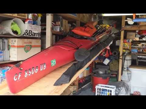DIY - Sailing Kayak Garage Storage Idea - Hobie Adventure Island