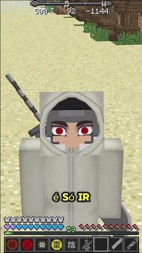 HOW TO DOWNLOAD THE BEST NARUTO MAP!!! 😎 #minecraft #shorts #minecraftanime #naruto