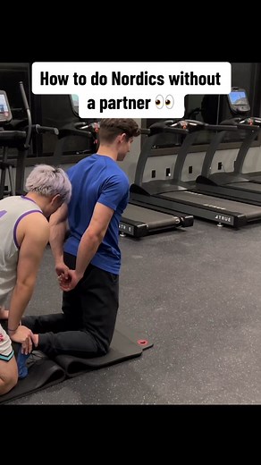 Nordic Hamstring Curls Without a Partner