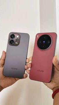 Vivo X300 vs Oppo Reno 15 Pro Mini Camera Test