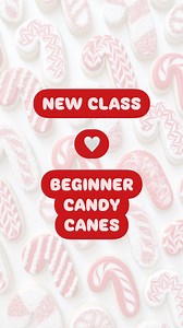 66K views · 1.6K reactions | New Beginner Candy Canes class ❤️懶...