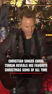 550K views · 17K reactions | HOLIDAY FAVORITE: Christian singer Chris Tomlin shares his all-time favorite Christmas song in an exclusive FOX News Digital interview with Emily compagno. Watch FOX News’ sixth annual “All-American Christmas Tree Lighting” with full backstage access: https://www.facebook.com/100059396147148/videos/1214243367223662 | Fox News | Facebook