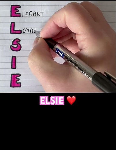 Meaning of the name ELSIE #meaning #name #elsie