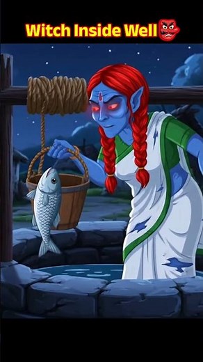 Witch in Well 👹😱 | Witch Horror Cartoon | Cartoon In English |Ghost Stories English #ghost #english