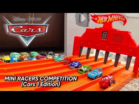 Cars 1 Mini Racers Competition — The 6-Lane Raceway Grand Prix