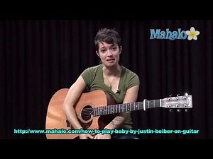 How to Play Baby by Justin Bieber on Guitar