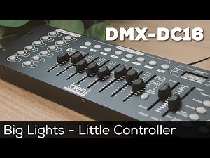 A Powerful Little DMX Controller - Talent DMX DC16 Product Spotlight