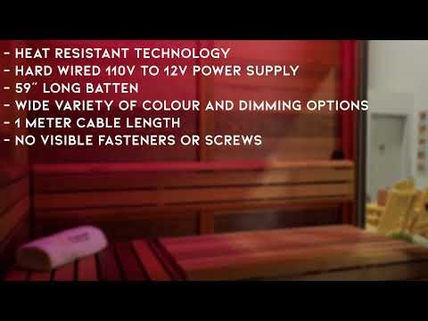 Leisurecraft Saunalumin Lighting