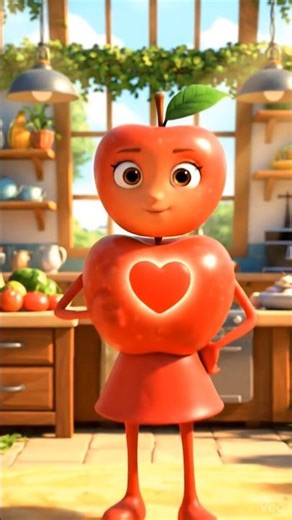 Healthy Foods Come Alive 🍎🍌 | 3D Pixar-Style Fruits Health Tips