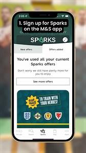 13K views · 39 reactions | Here’s how EASY it is to sign up to our Eat Well, Play Well competition! 1) Sign up for Sparks on the M&S app ✍️ 2) Register by nominating your local school or club ⚽️ 3) Earn an entry EVERY TIME you buy an Eat Well product!  You could win hundreds of Eat Well and football-related prizes, so enter now and start eating well!  Click the link for more information: https://bit.ly/3vqsSHe | Marks and Spencer | Facebook