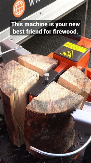 The SECRET to Effortless Log Splitting #forestmaster #logsplitter #firewood
