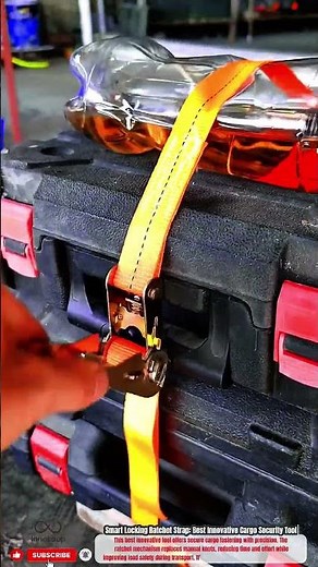 Smart Locking Ratchet Strap: Best Innovative Cargo Security Tool