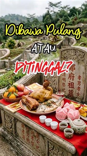 Makanan Sehabis Sembahyang, Bagaimana❓❓❓
