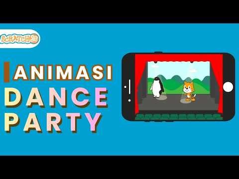 Seru Banget! Cara Membuat Animasi Dance Party di Scratch Junior 🕺💃