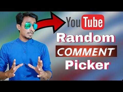 How to Youtube Randomly Comment picker use by itech