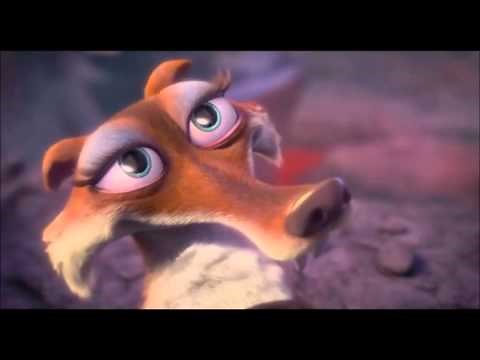 Scrat and Scratina kiss