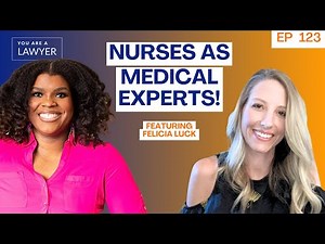 Nurses & lawyers have THIS in common | You Are A Lawyer Podcast