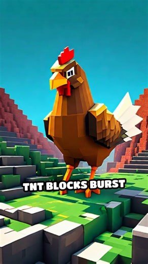 Chicken vs TNT: Minecraft Mayhem Begins!