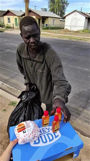#funny #fyp | Giving Food To Homeless
