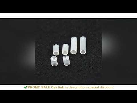 100pcs/lot Diameter 4mm Nylon PCB Board Mount LED Spacer Support Hood Length 2mm 3mm 4mm 5mm 6mm 8mm