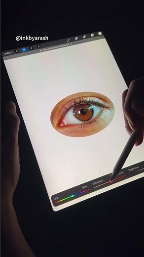 Realistic Eye Tattoo: From Real Eye Colors to Stencil for Skin #eyetattoo #tattoodrawing #tattootips