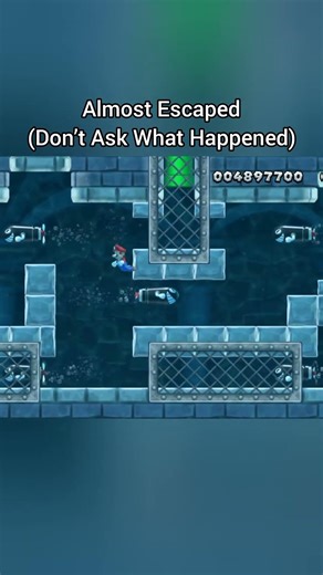 That Super Guide block? Yeah… just ignore it. #mario #nintendo #retrogaming