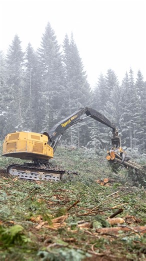 Ryer Becker on Instagram: "Shovel loggers are a versatile piece of equipment that can be used to both fell and shovel trees to a landing or roadside. Being able to fell trees and move them with a single machine can prove highly productive in the steep, shallow units that are commonly found in the Intermountain West. - While these machines can be used for shovel logging in any terrain, production is highest when moving wood under 500 feet. When trees need to be moved longer distances, skidders an