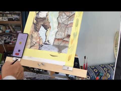 CERUZA Inktense Derwent használata