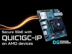 Secure 1GbE Networking with QUIC-IP on AMD FPGA | Kria KR260 Demo