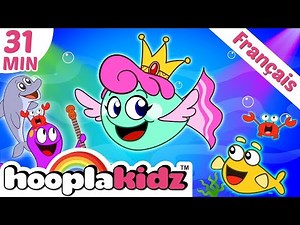 Les Petits Poissons Dans l'eau | Comptines et Chansons | HooplaKidz Franҫais