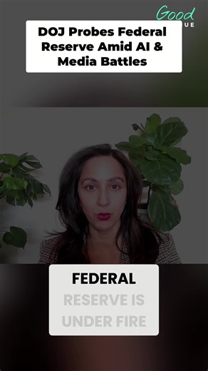 The Fed's in the hot seat, AI's evolving fast, and the economy's making headlines. Stay ahead of the curve—subscribe now! #GoodRevenue #FederalReserve #AIUpdates #EconomicNews #FinanceTok #SubscribeNow