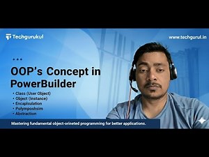 OOps Concept in power builder 2025 language.