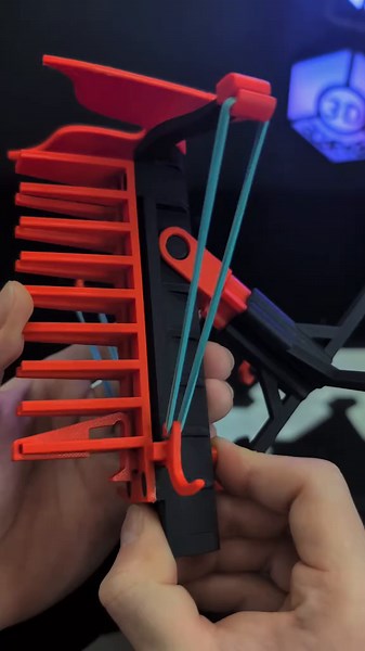 3D Printed Automatic Reloading Crossbow Explained
