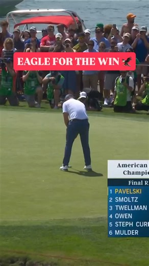 2.5K views · 238 reactions | JOE PAVELSKI. WALK-OFF EAGLE TO WIN IT. 礪 | NBC Sports | Facebook