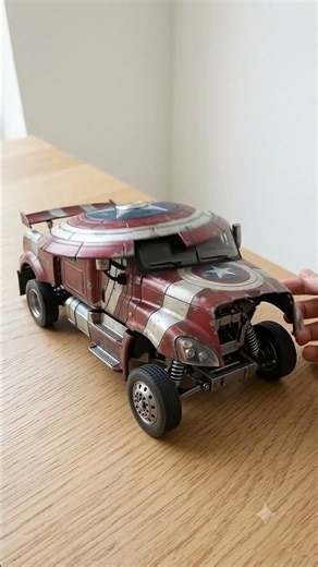 The Most Satisfying AI Transformation Ever! Captain America Truck