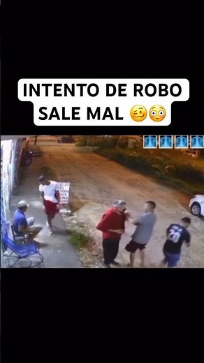 INTENTO DE ROBO SALE MAL 😳😳 #viralvideos #parati #fyp #dembowdominicano