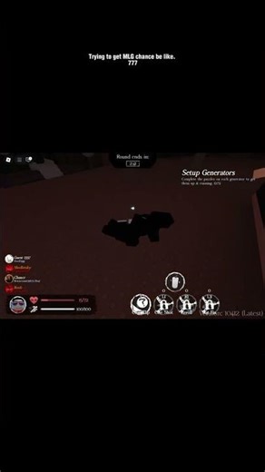 Trying to get MLG CHANCE. #shorts #forsaken 