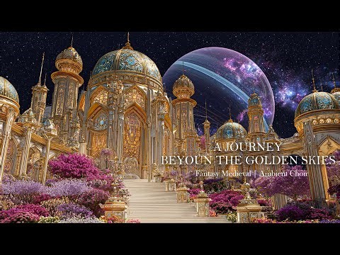Celestial Night: The Golden Palace of Heaven | Fantasy Medieval Ambience & Ethereal Choir