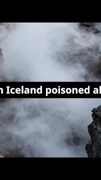 A volcano in Iceland poisoned all of Europe #shorts