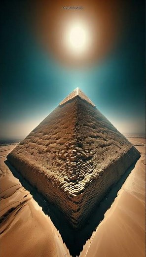 Ägyptische Meisterwerke, die Entstehung der Pyramiden #short