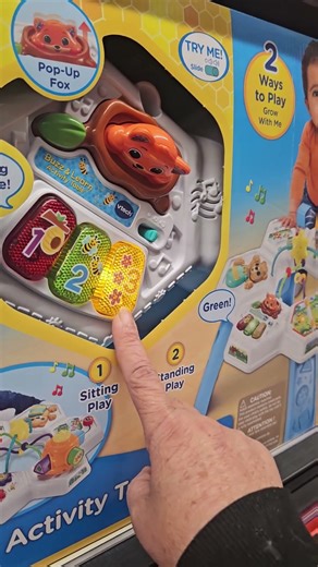 Buzz & Activity Table #vtech #educational #satisfying #youtubeshorts