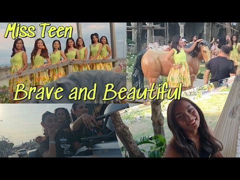 Our Niece in Miss Teen Modeling Pictorial and Rehearsals