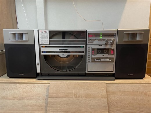 SHARP VZ-3000H mit CP-3000VG Tape Recorder Plattenspieler Turntable Vinyl Radio Tuner Tape Vintage Receiver vz 3000 - Etsy.de